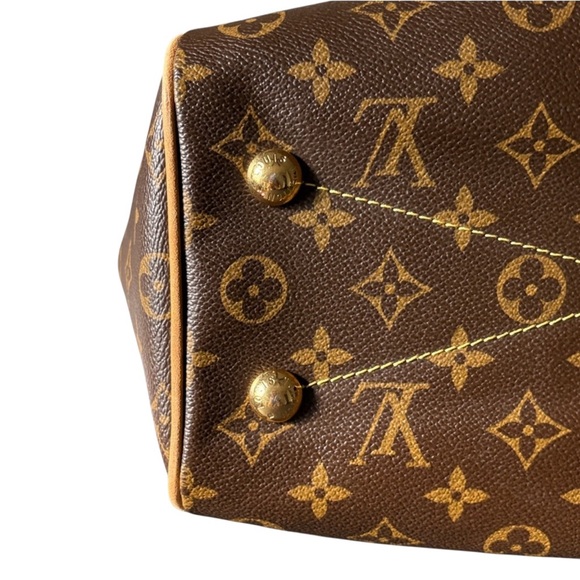 Louis Vuitton Tivoli PM Monogram Canvas Handbag with Natural Leather Trim - Picture 7 of 15